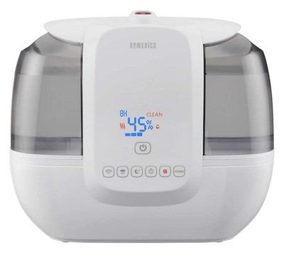 Homedics Total Comfort Ultrasonic Humidifier Warm & Cool Mist  2-Gal Top-Fill Ta