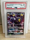 PSA 8 2017 Pokemon Sun & Moon Umbreon GX #80