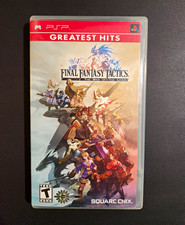 Square Enix Final Fantasy Tactics War of the Lions PSP Greatest Hits CIB