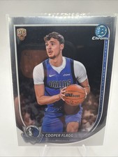Cooper Flagg RC: 2025-26 Bowman Chrome Basketball -Base #1 -Mavericks