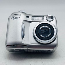 Nikon COOLPIX E2100 Tested Compact Digital Camera AA Battery Compatible
