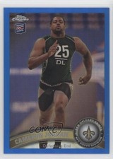 2011 Topps Chrome Blue Refractor 23/199 Cameron Jordan #39 9cf