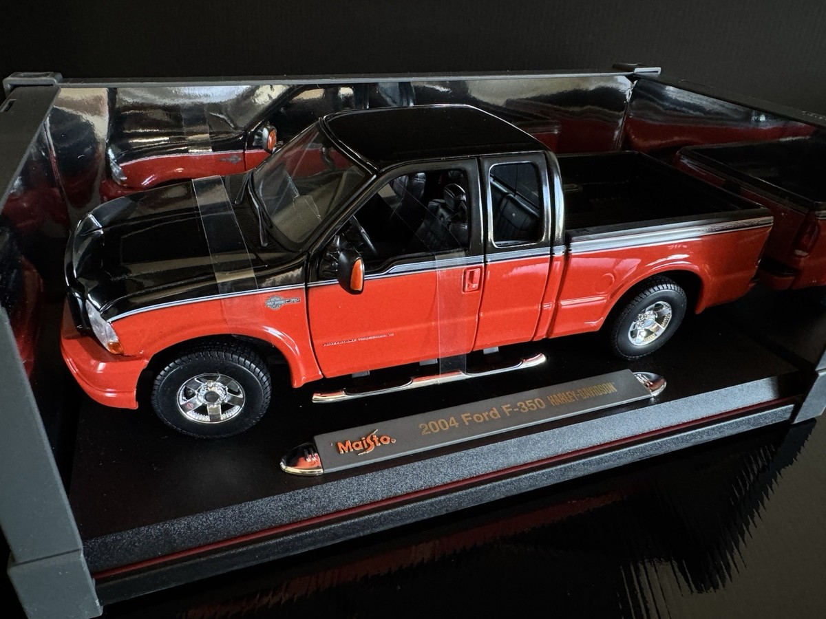 ミニカー Maisto 2004 Ford F-350 Harley-Davidson 2004 Harley