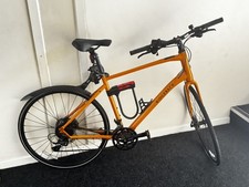 Ridgeback Tempest Hybrid Bike XL 24” Frame Orange Shimano Disc Brakes +ABUS Lock