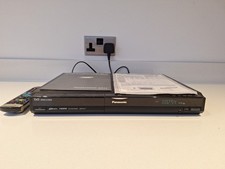 Panasonic DMR-EX77EB-K HDD DVD Recorder 160GB Remote, Manual & Programming Sheet