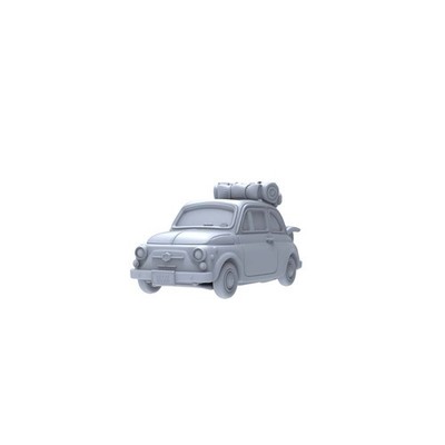 LYTA220067 1/220 Unpainted 3D Printed Model, Mini Car for Scene Matching 2pcs