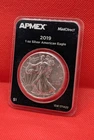 2019  1 oz  Silver American Eagle (AMPEX MintDirect® Single)