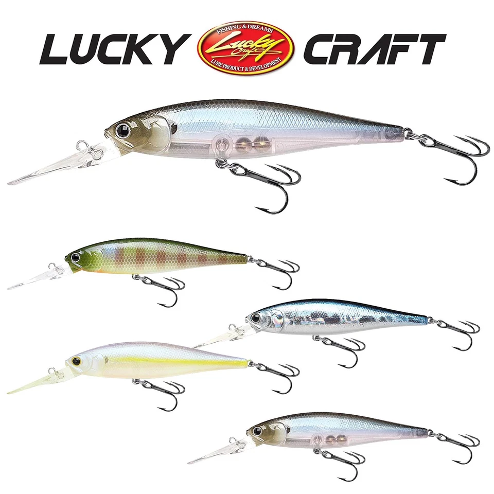 Puntero LUCKY CRAFT 100DD | 10 cm - 16,5 g | Suspensión 2,1 m Wobbler Zander Persch