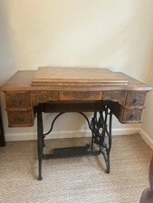 Antique 1800s Treadle Sewing Machine - Excellent Condition