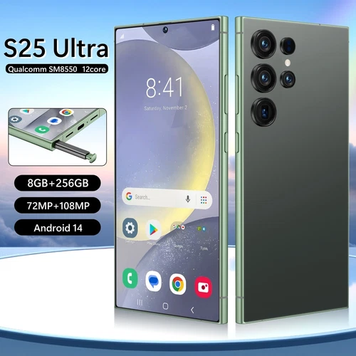 S25 Ultra 5G Smartphone 7.3" Factory Unlocked Android Phones Dual SIM 8GB+256GB - Picture 4 of 33