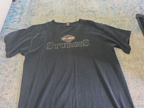 Harley Davidson Sturgis Black hills rapid city south dakota Men’s XL Tshirt(52)