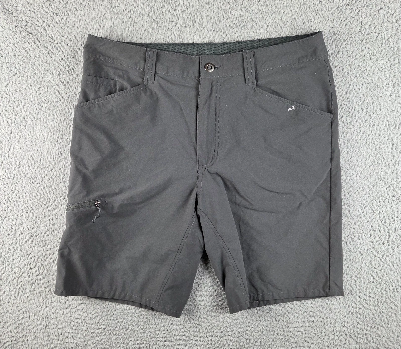 Patagonia Quandary Shorts Mens 35 Gray Outdoor Hiking Camping