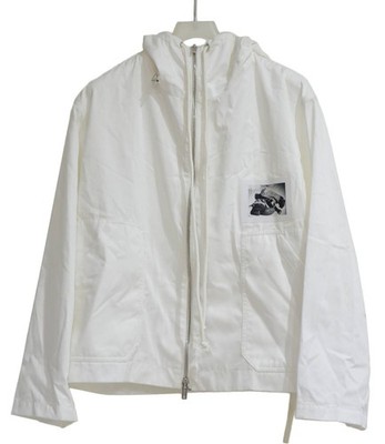 Used 2017 SS Raf Simons Robert Mapplethorpe Zip-Up Mod Jacket Hoodie Size 44