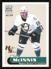1999-00 Paramount Holographic Silver #4 Marty McInnis /99