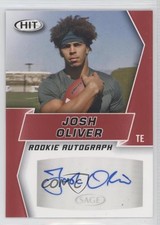 2019 Sage Hit Premier Draft Rookie Auto Josh Oliver #A47 Auto 0xl5