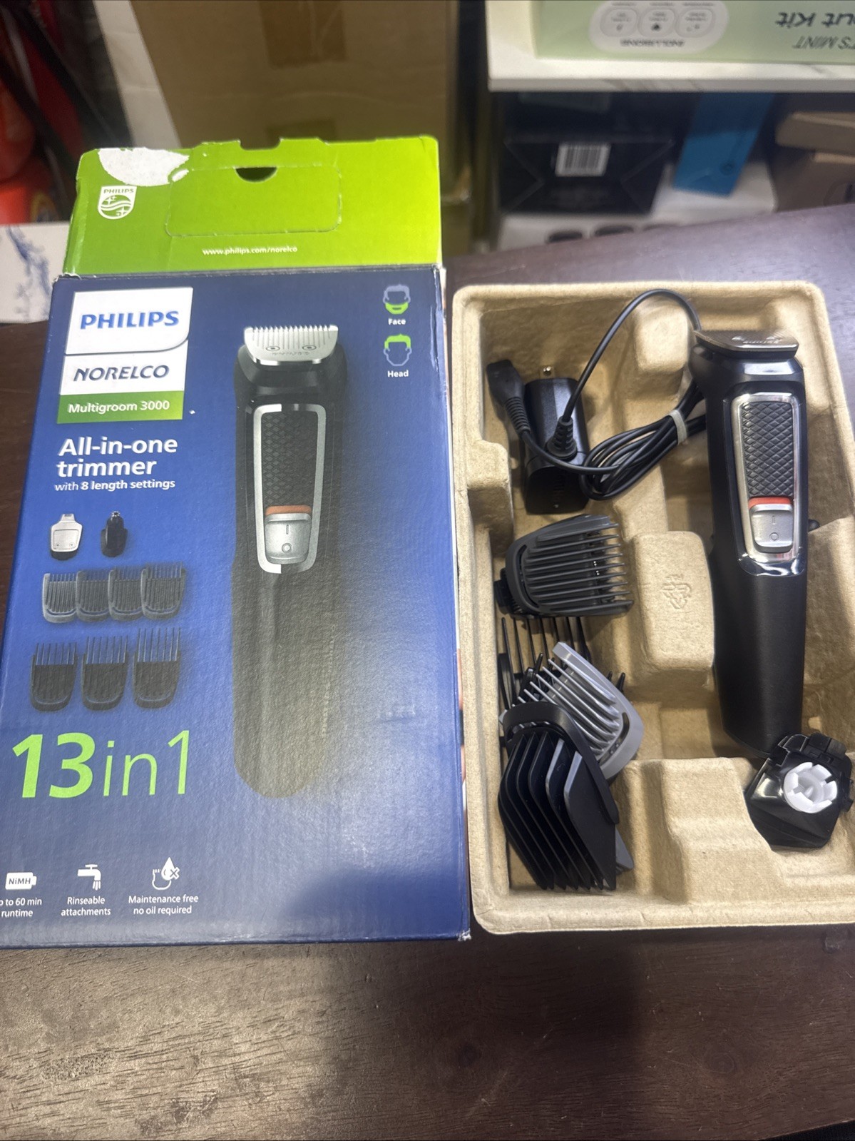 Philips Norelco Multi Groomer - 13 piece Mens Grooming Kit (