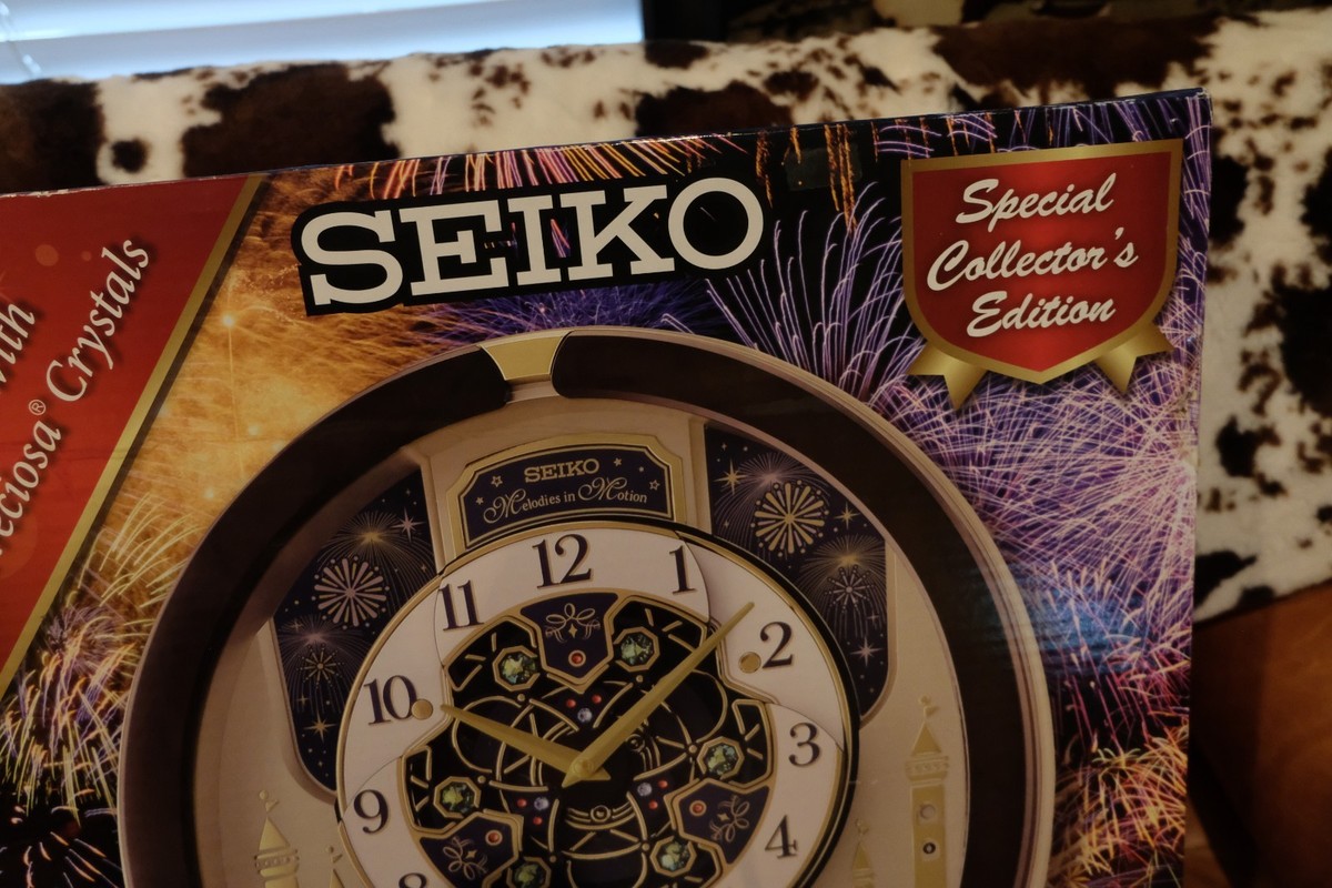 Seiko Limited Edition Melodies In Motion 2023 Musical Wall Clock
