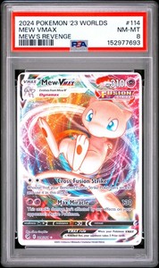 Mew VMAX 114/264 Fusion Strike Ultra Rare Holo