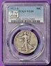 1923-s Walking Liberty Half. In PCGS Holder. VG10. L508