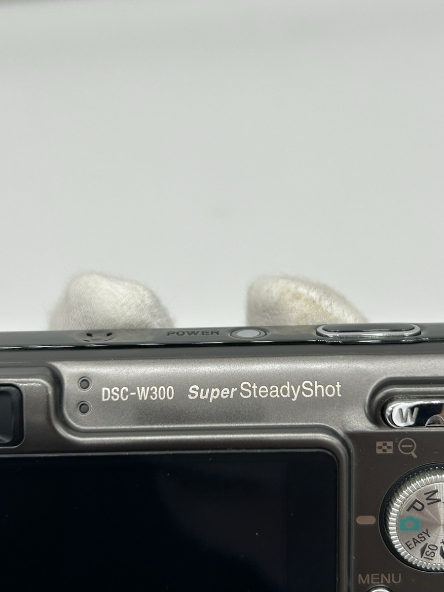 Sony Cyber-shot DSC-W300 13.6MP Digital Camera - Black for