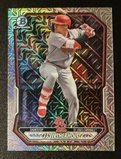 2026 Bowman #BCP-115 JJ Wetherholt Mojo Refractor (ST2)