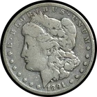 1891-CC Morgan Dollar Very Good