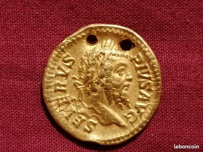 Aureus gold Septimius Severus emperor roman roma lybia syria or - Photo 1/4