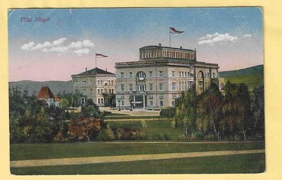 NV GERMANY POSTCARD - ESSEN - Villa Hugel - 9 x 14 - 1923