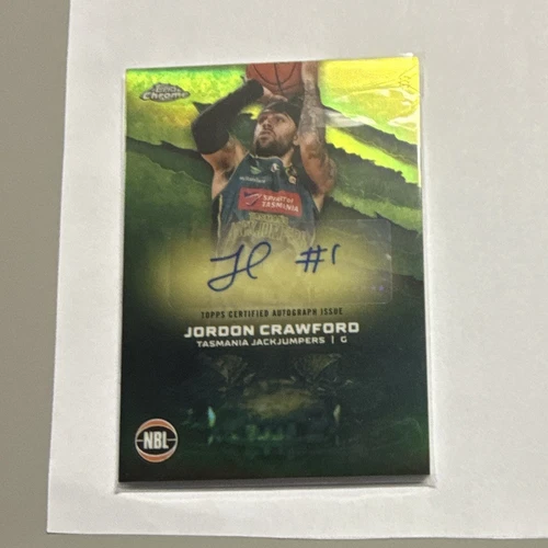 2024 Topps Chrome NBL Basketball Jordon Crawford #A-JD