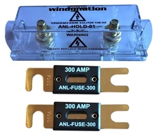 WindyNation ANL Fuse Holder + Fuse 2pcs 300A