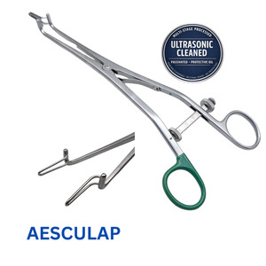 AESCULAP EM711R KOGAN Cervix Specula Scale-Ratchet 245mm - Ultrasonic Cleaned