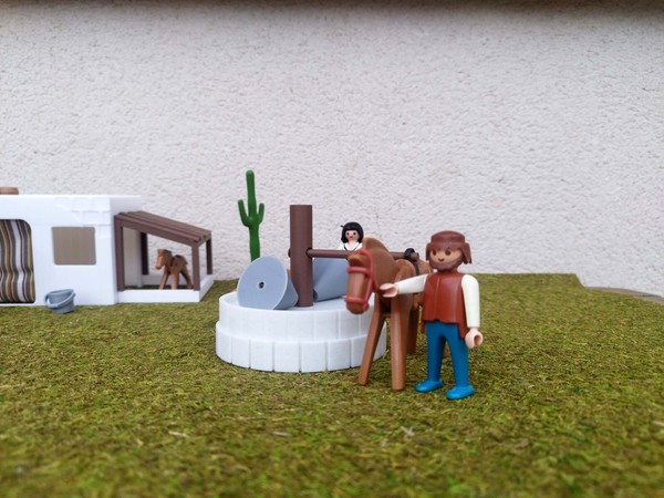 Playmobil Molino de Trigo Customizado