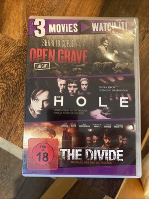 3 Movies Watch It Open Grave, Hole, The Divide Selten Und OOP