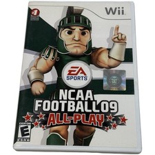 NCAA Football 09: All-Play, Nintendo Wii, 2009, CIB, Tested
