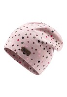 Sterntaler Beanie: MäDchen MüTze Baumwollfleece Perlrosa Gr.