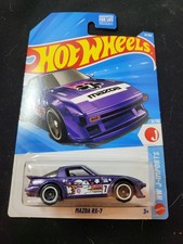 2025 Hot Wheels 61 HW J-Imports 2/10 MAZDA RX-7 Purple New NEAR MINT
