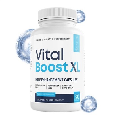 Vital Boost XL Mens Health Support Nahrungsergänzungsmittel 30 Kapseln