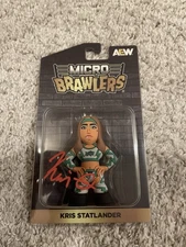 AEW Kris Statlander Autographed Micro Brawler - All Elite Crate