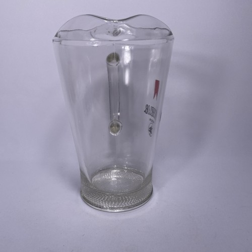 VTG 1970s Michelob Beer Glass Pitcher 64oz Heavy Bar Pub Advertising Breweriana - Picture 4 of 6