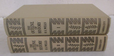The Outline of History by H.G. Wells Volumes I and II (1961, Hardcover)