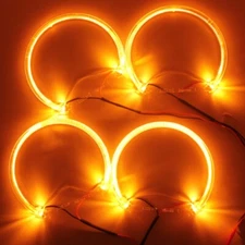 DTM Crystal Angel Eyes Halo Rings for BMW E46/E39/E36/E38 Halogen Xenon