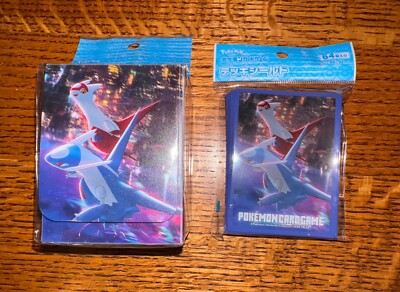 Pokémon Center Japan Latias & Latios Night View 64 Pack Card Sleeves & Deck Box