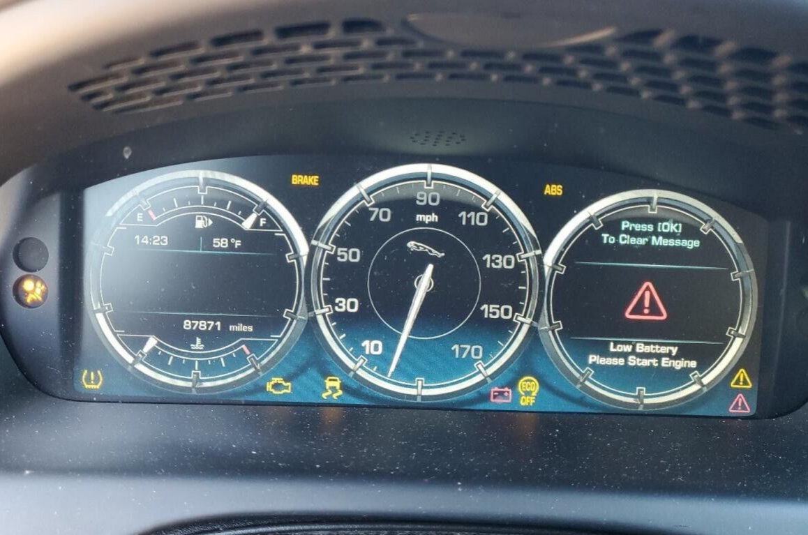🛑 14-15 Jaguar XJ X351 Digital Instrument Speedometer Gauge