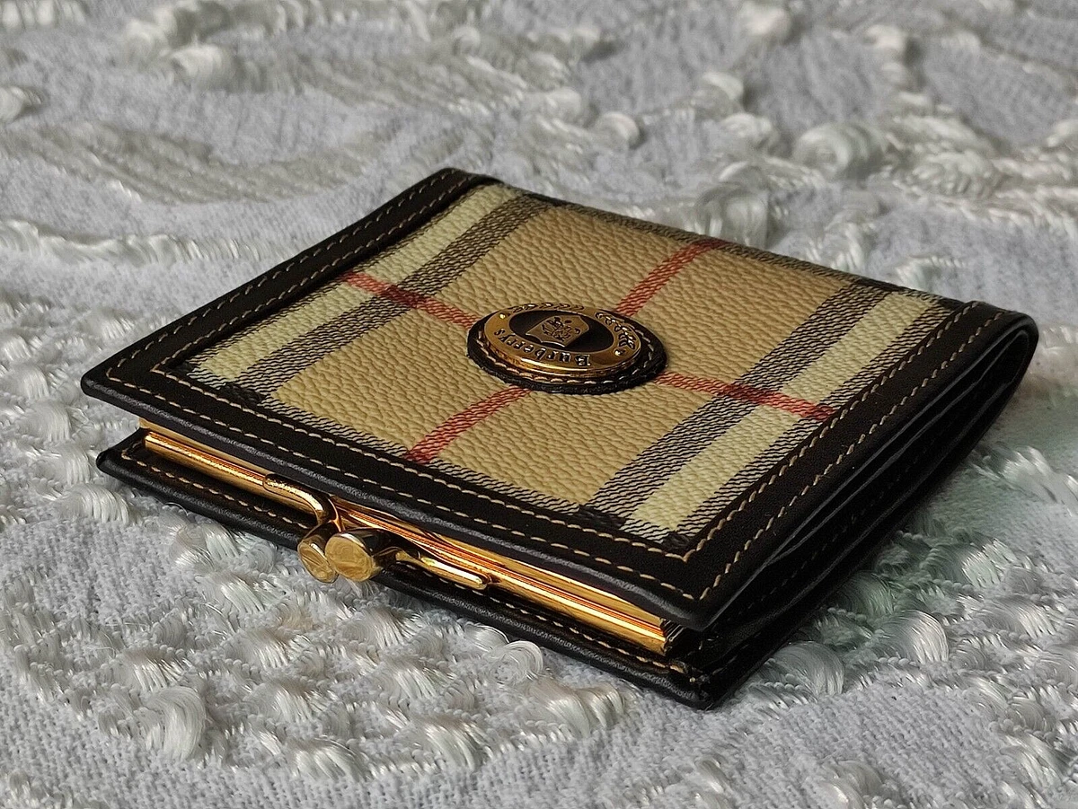 vintage burberry wallet