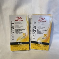 Wella Permanent Color Charm Haircolor 8NG Light Beige Blonde 1.4oz Fl