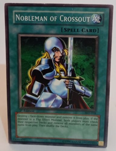 Yugioh-  Nobleman of Crossout  Common - 1st Edition - SKE-038 Starter Deck Kaiba - Picture 1 of 2