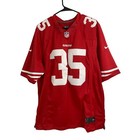 Sewn Nike Mens 49ers San Francisco NFL Jersey Large Reid 35 NWOT On Field 6924