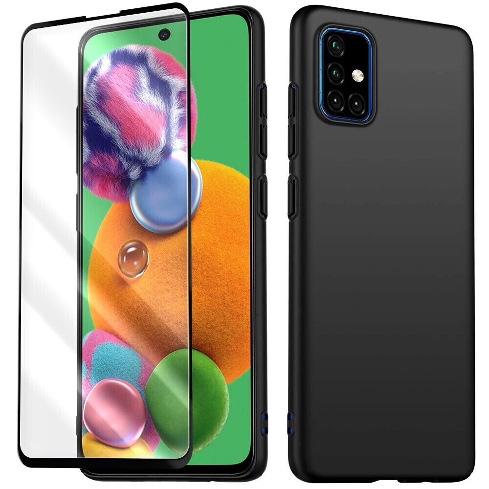 Screen Protector+Soft TPU Case f Verizon Samsung Galaxy A51 5G UW SM-A516V Phone-image