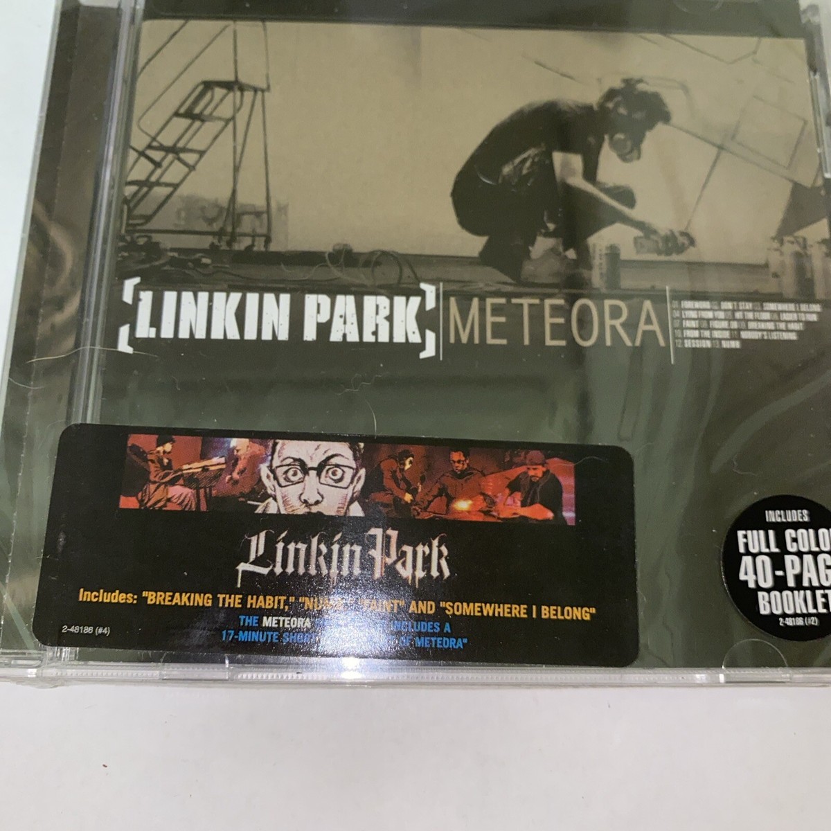Linkin Park Meteora Special Edition CD 40page Color Booklet