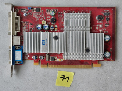 X1050 256M DDR2 PCI-E VGA TVO DVI-I Video Graphics Card #71